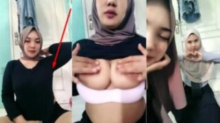 Bunda MILF Jilbab Show Vagina Toket Bareng Tetangga